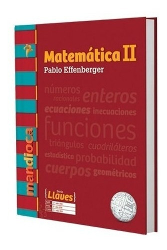 Matematica 2 - Serie Llaves Es 1/2