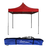 Gazebo Plegable Premium Campinox 3x3mts Acero Exterior Bolso