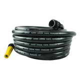 Mangueira Super Jardim Flexivel 1/2 300psi/lbs Preta 15m