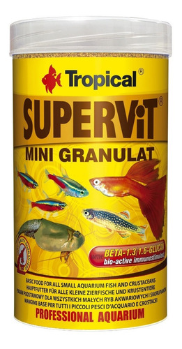 Alimento Granulos Tropical Supervit Mini Granulat 250ml