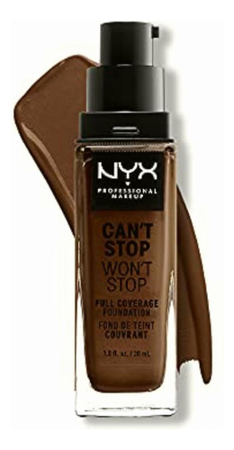 Nyx Base Can't Stop Won't Stop Chestnut