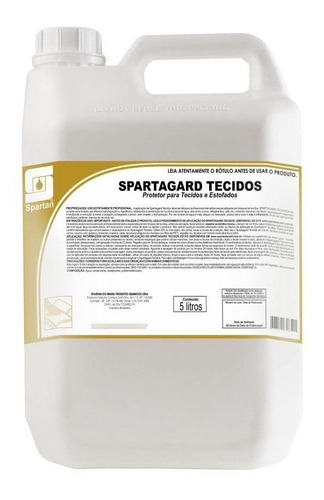 Impermeabilizante Protetor Tecido E Estofado Spartagard 5l