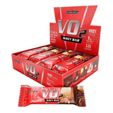Suplemento Em Barra Integralmédica  Vo2 Whey Bar Proteína Whey Bar Sabor  Chocolate Em Caixa 12 Un