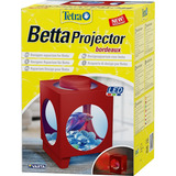 Beteira Aquário P/ Betta Tetra Led Vermelho 1,8l Mlfull