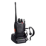 Radio Transmisor 2 Vias Baofeng Bf-666s Negro 5 Km