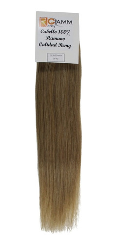 Cortina Rubia 100% Cabello Natural Humano Remy 18 Pulgadas