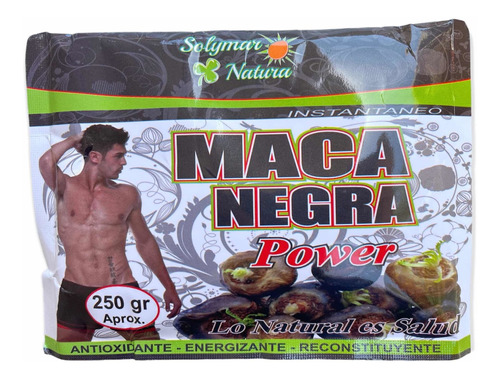 Maca Negra Power 250 Gramos Original Peruana