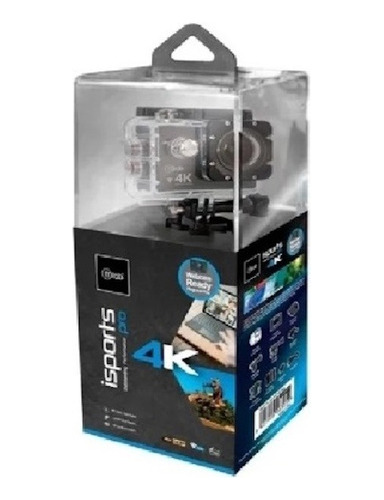 Camara Deportiva Action Cam 4k Uhd Wifi Sumergible 30 Mt