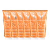 Combo X6 Vichy Capital Soleil Fps50 Beach Familiar 300 Ml