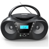 Sunoony Boombox Reproductor De Cd Portátil Con