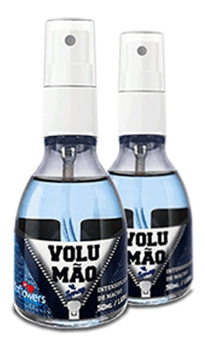 2 Intensificador De Macho 50ml Spray Hotflowers Lubrificante