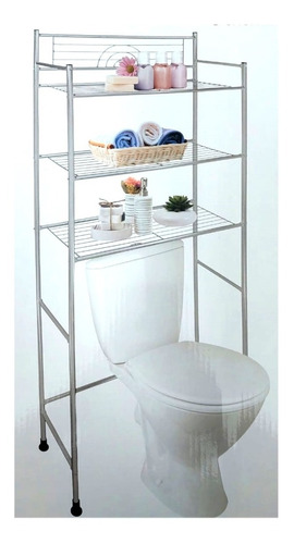 Mueble Para Baño Sanitario 3 Repisas + Envío Gratis