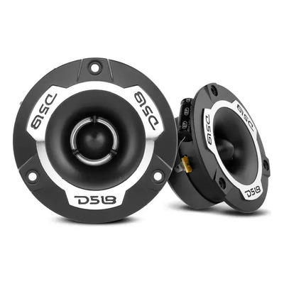 Par De Tweeters Bala Super Bullet DS18 PRO-TWX1\u002FSL 3.8 Pulgadas 240 Watts Máximo 120 Watts RMS 4 Ohms Con Crossover De Aluminio | Meses sin interés