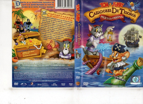 Tom Y Jerry  Cazadores De Tesoros (2006) - Dvd Orig - Mcbmi