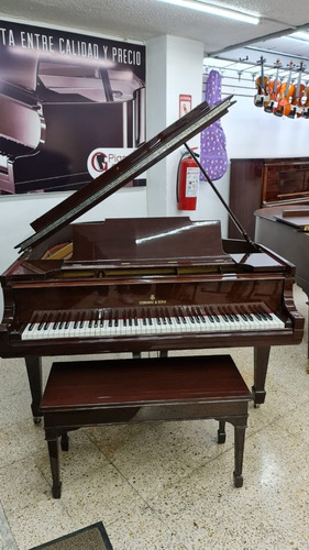 Piano De Cola Steinway Nogal Brillante, Año 1925, Con Banca