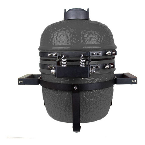 Parrilla Ceramica Kamado Grabado Gratis 13  Gris