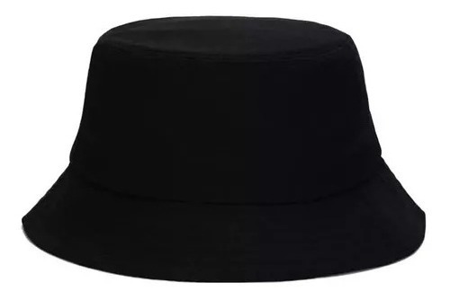 Gorro Bucket Negro Liso