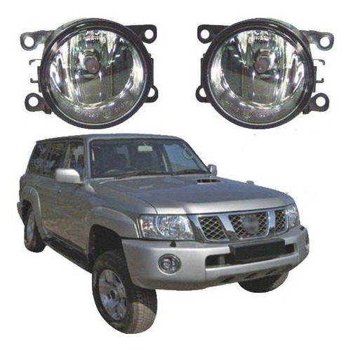 Faros Antiniebla Nissan Patrol 2004 2009  Foto 2