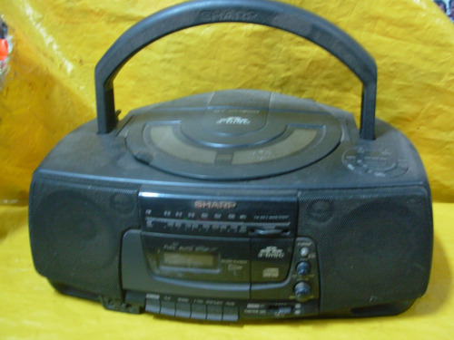 R-grav. Cd Sharp - Qt-ch300 - 3cds +k7+radio Impecavel - 2fx