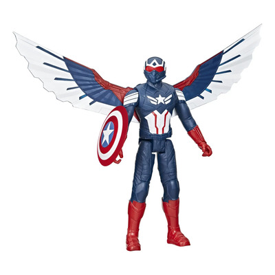 Figura De Acción Capitán América De Marvel Studios 30 Cm Con