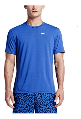 Playera Nike Dri Fit Azul S Estetica. De 10 100% Original.