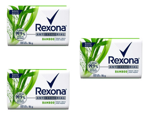 Sabonete Em Barra Rexona 84g Pack C/3 ( Escolha ) Wxz