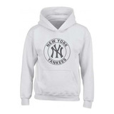 Buzo New York Yankees Capota Hoodies Buso Saco Bv23