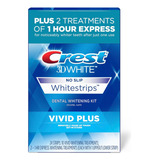Crest 3d White Whitestrips Caja 24 Unidades Tiras Blanqueadoras Dentales