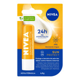 Nivea Sun Protect Fps 30 Protetor Solar Labial Hidratante 4,8g