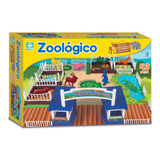 Playset Meu Zoológico Nig Brinquedos Com 25 Peças