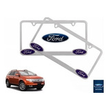 Par Porta Placas Ford Edge 3.5 2012 Original