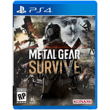 Metal Gear Survive Ps4 Fisico Nuevo