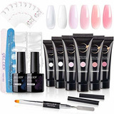 Gellen Poly Nail Gel Kit  Nail Gel Extension Kit De Uñ...