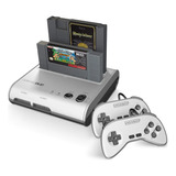 Consola Retro Dúo Nintendo Nes Y Super Nintendo 8-bit 16-bit