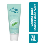 Crema Para Manos Atrix Intensive Con Aloe Vera Envase 75ml