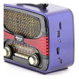 Radio Portátil Tercera Edad Fm Am  Bluetooth Vintage