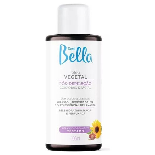 Óleo Vegetal Pós-depilação Depil Bella 100ml