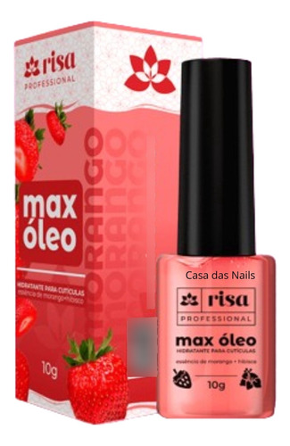 Hidratante De Cuticula Max Oleo Risa Morango 10g