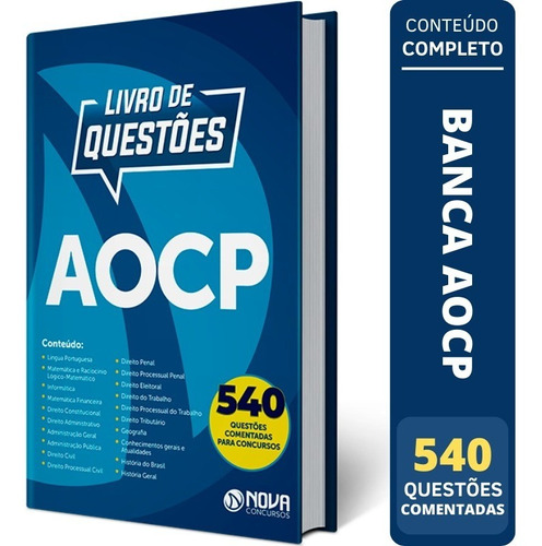 Caderno De Questões Aocp - Questões Comentadas