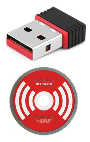 Adaptador Usb 2.0 Wifi 802.11n De 300mbps - Potente Para Win