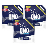 Omo Detergente Liquido Matic Doypack 3 X 3 L