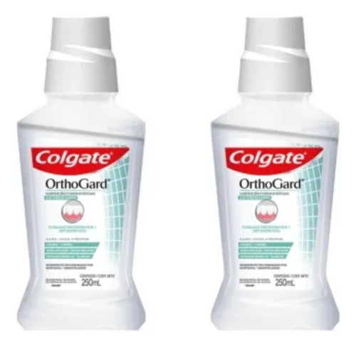 Colgate Orthogard De Uso Diario Kitx2 Enjuague Bucal 250ml