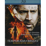 Temporada De Brujas Witch Nicolas Cage Pelicula Blu-ray