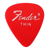 Plumilla Fender Para Guitarra Cherry 12 Pzs Thin 351