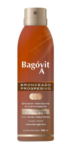 Bagovit A Bronceado Progresivo 150ml