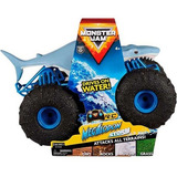 Monster Jam Megalodon Storm A Radio Control Anfibio Celeste