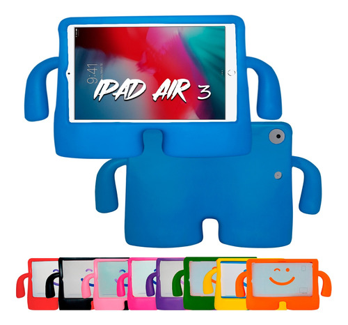Capinha Infantil Resistente Para iPad Air 3ª Geração 10.5''