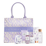 Kit Victorias Secret Lavender & Vanilla Bolsa + 6 Produtos