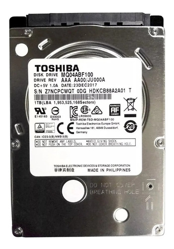 Disco Rigido Interno 1tb Toshiba Para Playstation - Notebook