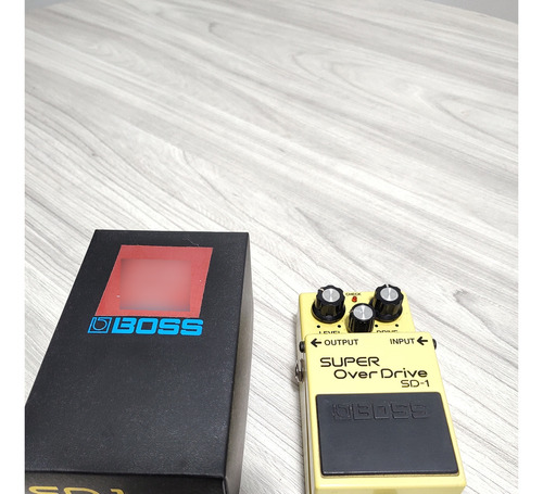 Pedal De Efeito Boss Super Overdrive Sd-1